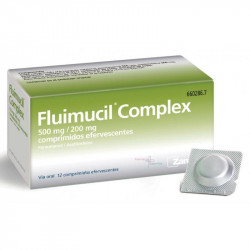 FLUIMUCIL COMPLEX 500/200 MG 12 COMPRIMIDOS EFER