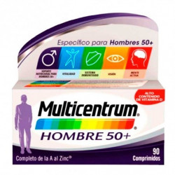 MULTICENTRUM HOMBRE 50+ 90 COMPRIMIDOS