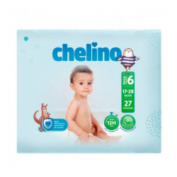 PAÑAL INFANTIL CHELINO FASHION & LOVE T- 6 (17 -