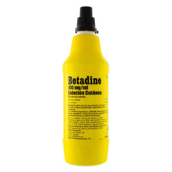 BETADINE 10% TOPICAL SOLUTION 1 BOUTEILLE 500 ML