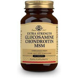 SOLGAR GLUCOSAMINE CHONDROITIN MSM 60COMP