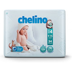 PAÑAL INFANTIL CHELINO FASHION & LOVE T- 4 (9 -